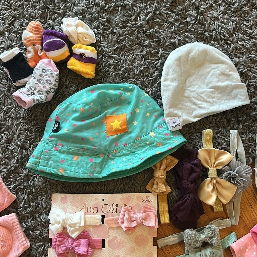 Toddler Girl Baby Headpiece Bundle